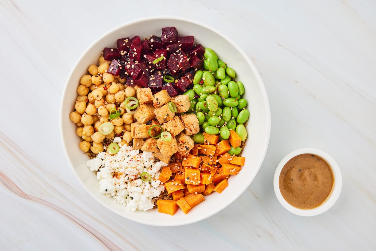 Protein Poké Tofu bowl